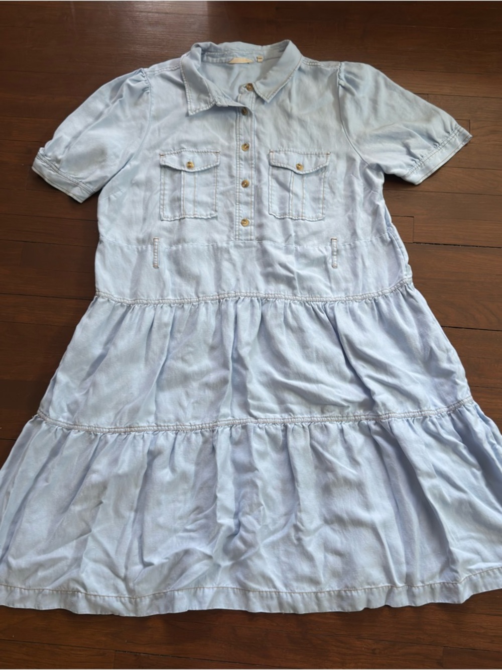 Soft Surroundings Tenley Tiered Midi Dress Plus Size 3x